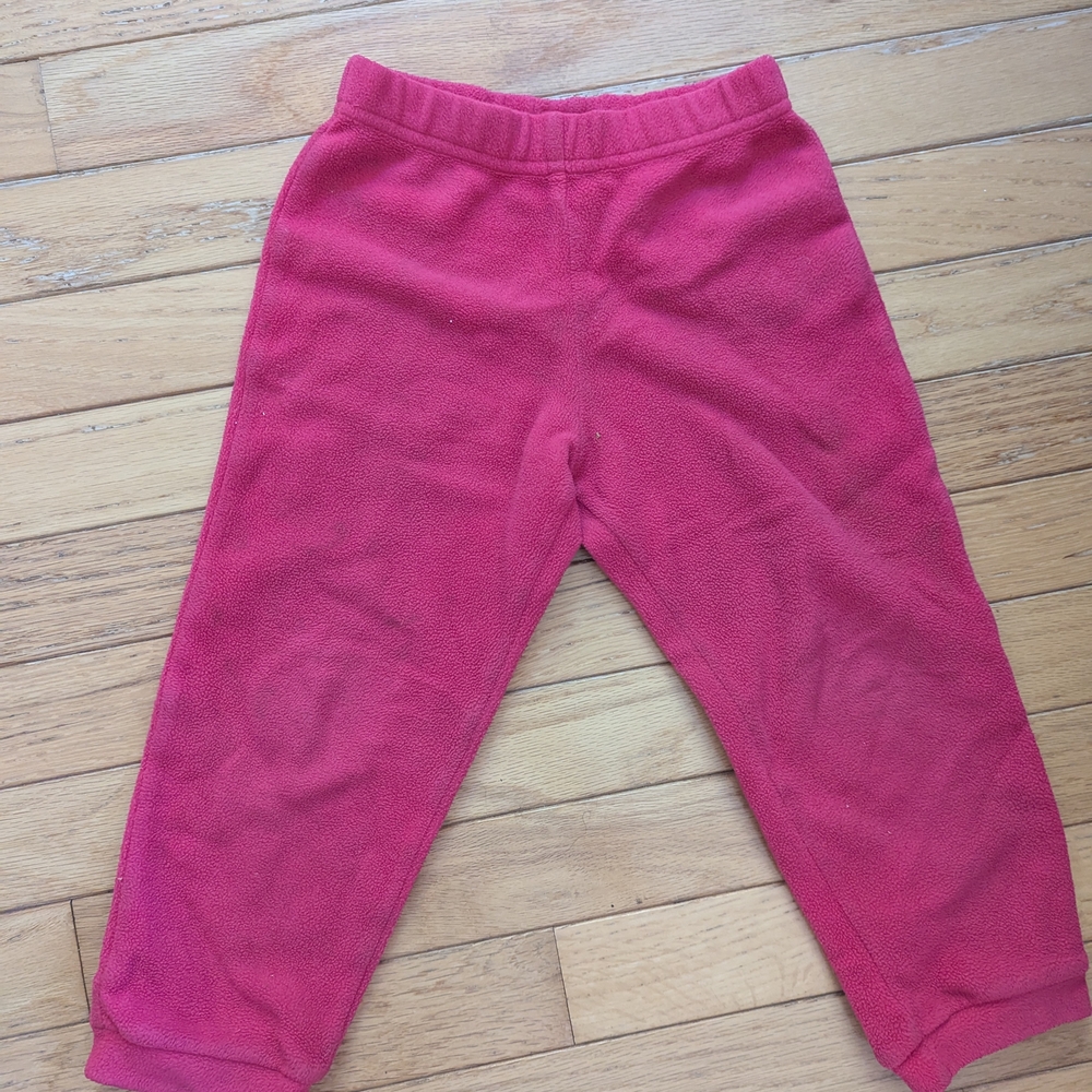 Patagonia Kids Fleece Joggers - Hot Pink 3T